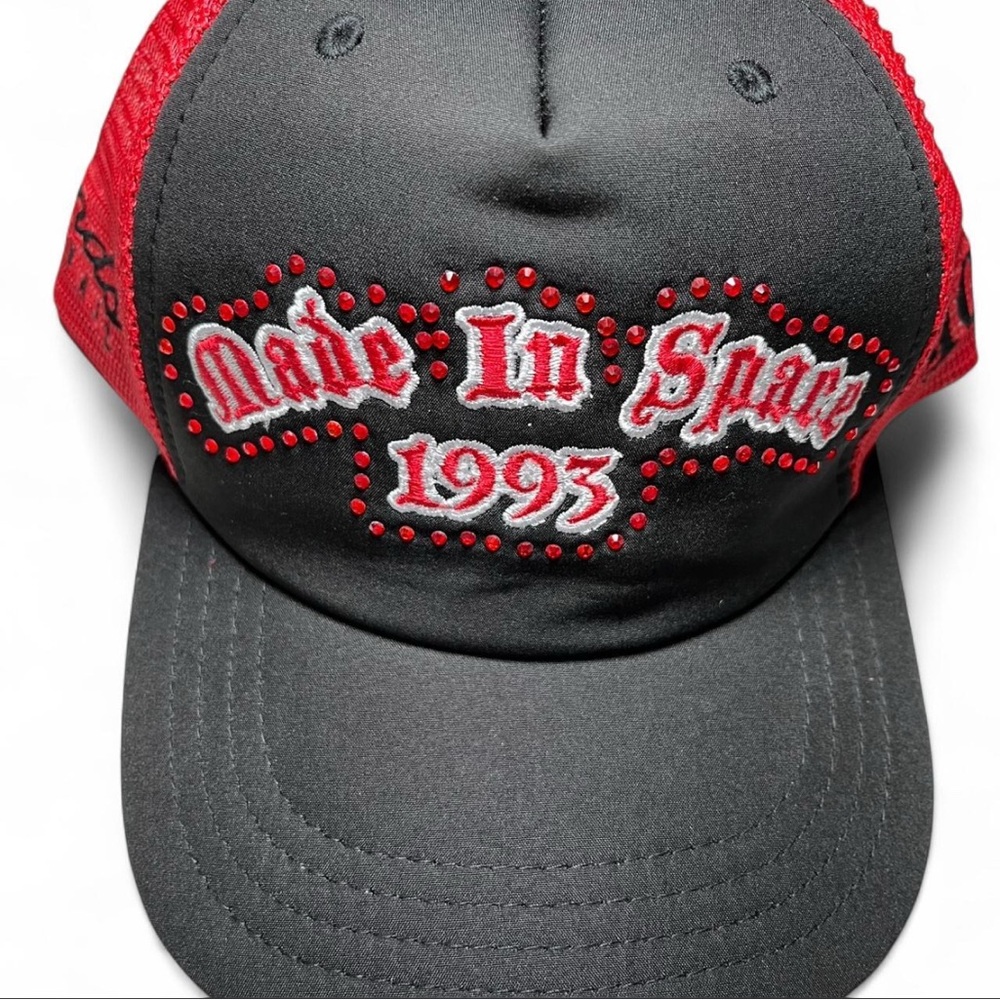 Made In Space 1993, Legends Prevail - YONKERS - Rhinestone Trucker Hat - NEW